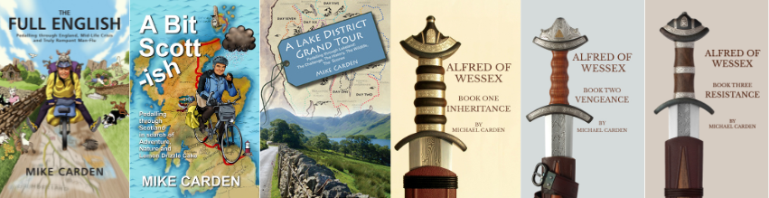 Six books by Mike Carden